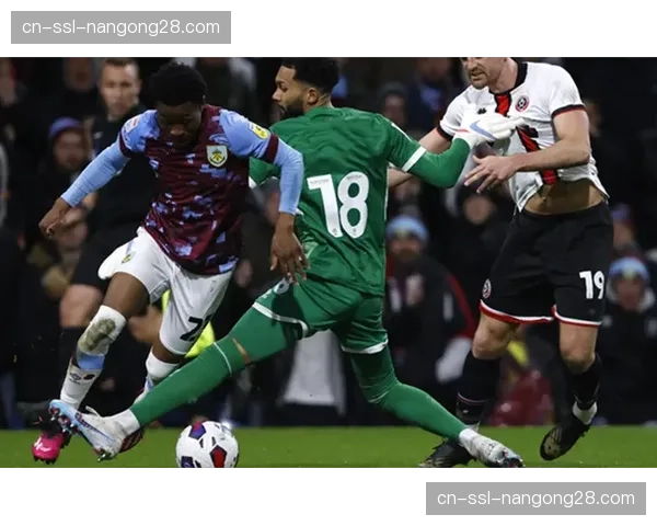 伯恩利1-1谢菲尔德联，两支降级区球队各取一分